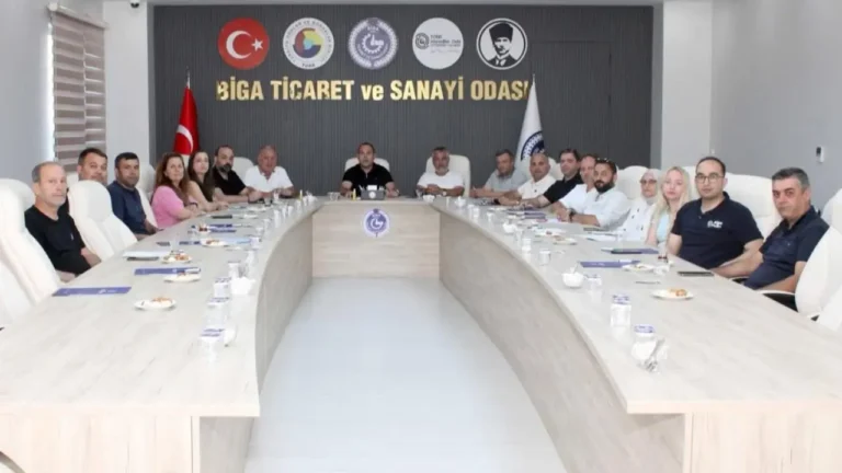 Biga TSO Temmuz Ayı Meclis Toplantısı Gerçekleştirildi: Gündem Ekonomi ve Milli Birlik